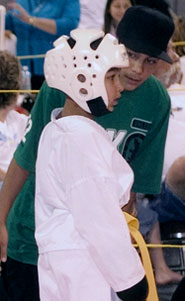 Naveed Coaching Daniel Pruitt